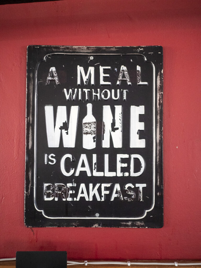 Stimmt: ein Essen ohne Wein MUSS ein Frühstück sein