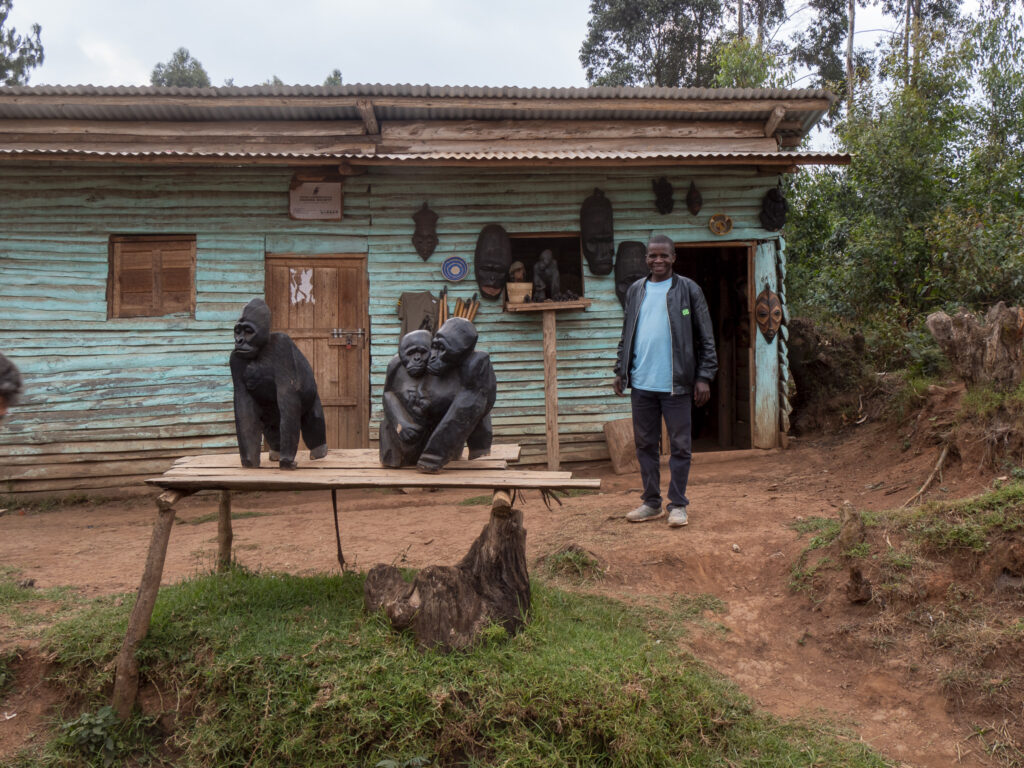 Der Souvenir-Shop von unserem Guide Gordon
